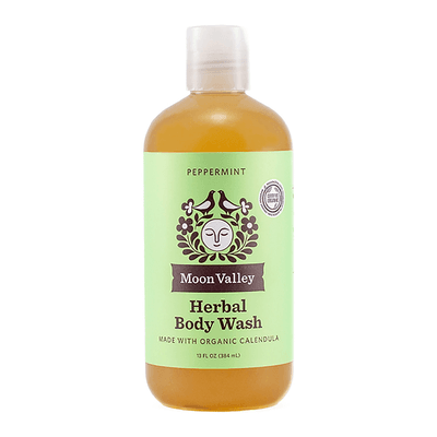 Herbal Body Wash - Peppermint (12 Ounces)