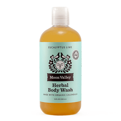 Herbal Body Wash - Eucalyptus Lime (12 Ounces)