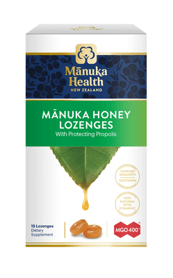 Manuka Honey & Propolis Lozenges (15 lozenges)