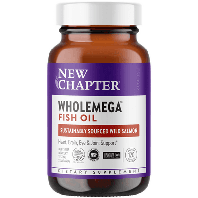 Wholemega™ Fish Oil (120 Softgel Capsules)