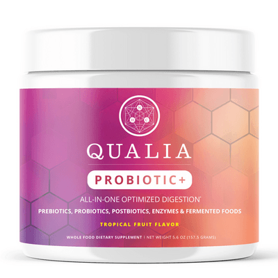 Qualia Probiotic+, Tropical Fruit Flavor (157.5 Grams)