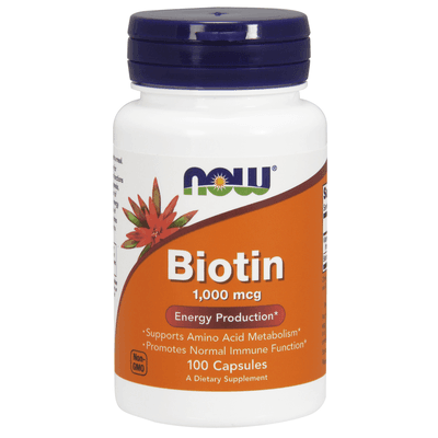 Biotin 1000mcg (100 capsules)