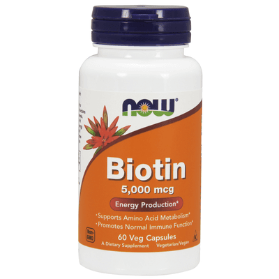 Biotin 5000mcg (60 capsules)