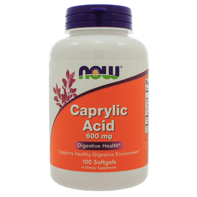 Caprylic Acid 600mg (100 Softgels)