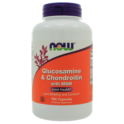Glucosamine & Condroitin w/MSM (180 capsules)