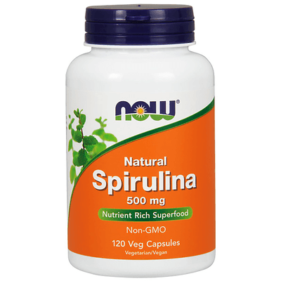 Spirulina 500mg (120 capsules)