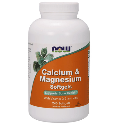 Calcium & Magnesium (240 Softgels)