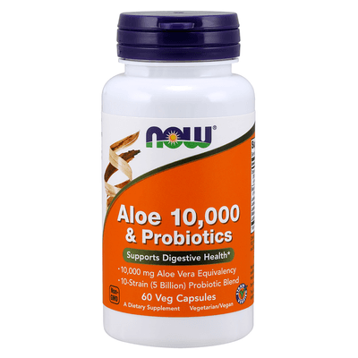Aloe 10,000 & Probiotics (60 capsules)