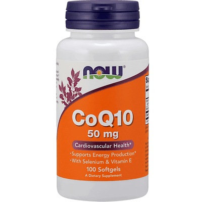 CoQ10 50mg (100 Softgel Capsules)
