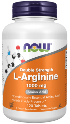 L-Arginine 1000mg (120 tablets)