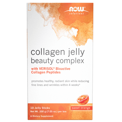Collagen Jelly Beauty Complex, Sweet Orange (10 Packets)