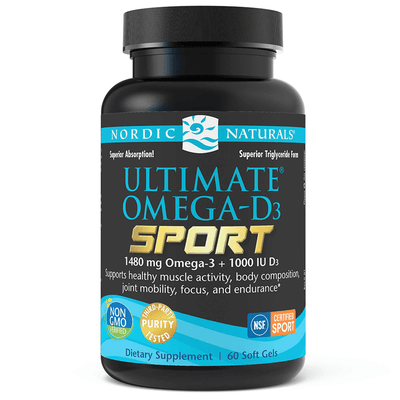 Ultimate Omega®-D3 Sport (60 Softgels)