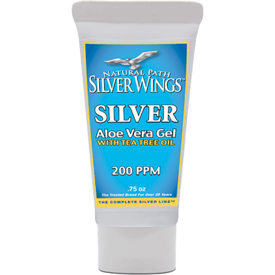Colloidal Silver 200PPM Aloe Gel w/ Tea (0.75 Ounce)