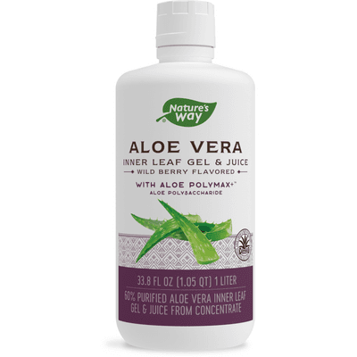 Aloe Vera Gel and Juice (Berry) (1 Liter)