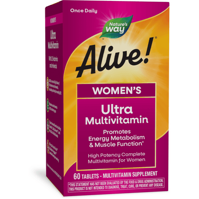 Alive! Once Daily Womens Multi (Ultra Potency) (60 tablets)