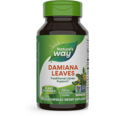 Damiana Leaves (100 capsules)