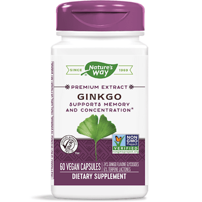 Ginkgo Standardized (60 capsules)