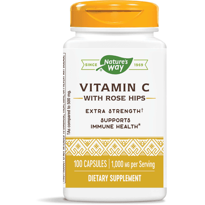 Vitamin C 1000mg with Rose Hips (100 capsules)