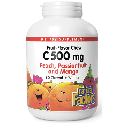 C500mg - Peach, Passionfruit, Mango (90 tablets)