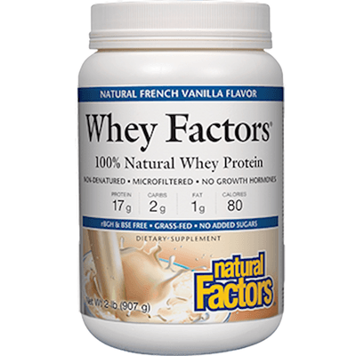 Whey Factors Protein Powder - French Vanilla (907 Grams)