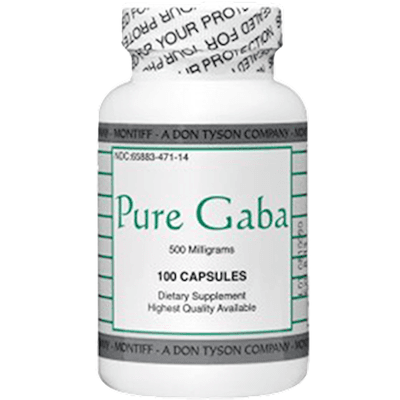 Pure Gaba 500mg (100 capsules)