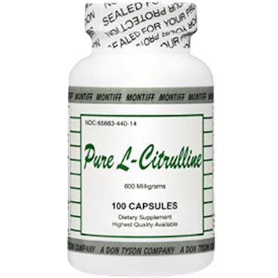 Pure L-Citrulline 600mg (100 capsules)
