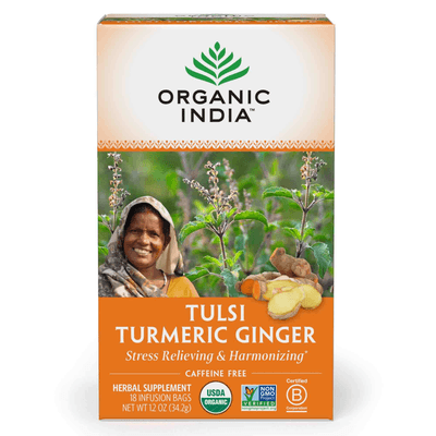Tulsi Tea Turmeric Ginger (18 Count)