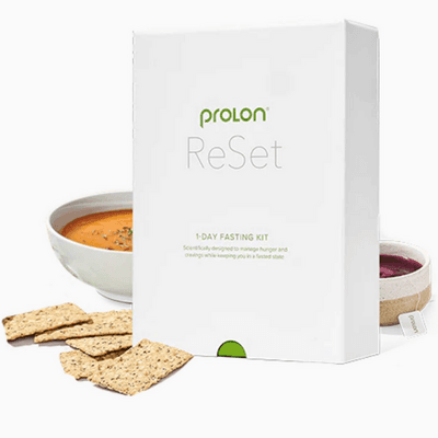 Reset 1-Day Nutrition Kit (Green Pea & Chives and Chickpea & Leeks ProLon Soups) (1 kit)