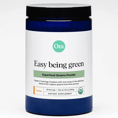 Easy Being Green: Greens Powder - Orange (240 Grams)