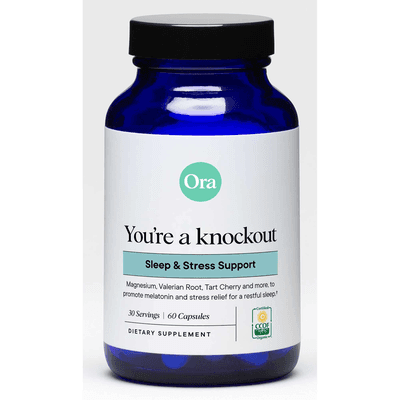 You're A Knockout: Sleep & Stress Support Capsules (60 capsules)