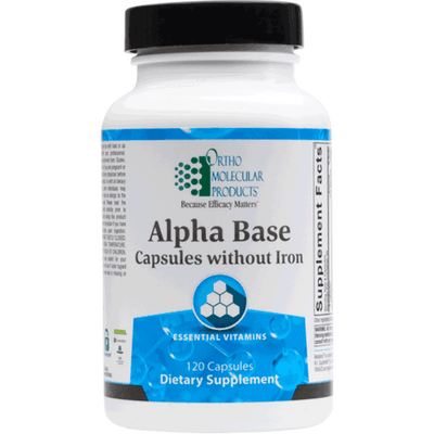 Alpha Base Capsules without Iron (120 capsules)