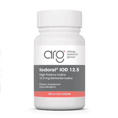 Iodoral 12.5 mg High Potency Iodine (180 tablets)