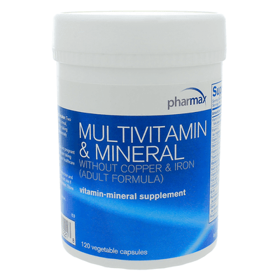 Multivit & Min w/o Cu & Fe (120 capsules)