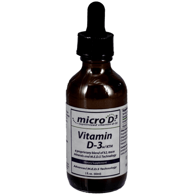 Micro D-3 w/ Vitamin K and Trace Minerals (60 Milliliters)