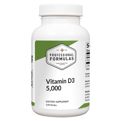 Vitamin D3 5,000 IU (120 Perles)