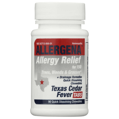Allergena TX Cedar Fever Allergy Tabs (90 Chewables)