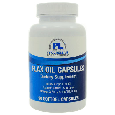 Flax Oil Capsules (90 Softgels)