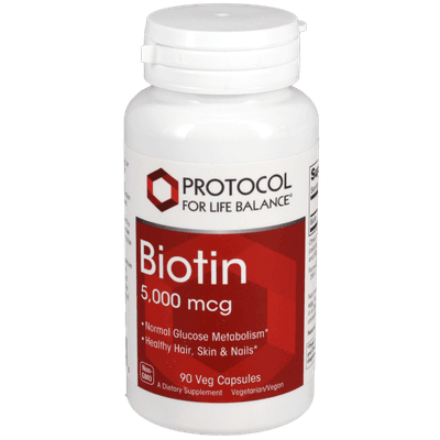 Biotin 5000mcg (90 capsules)