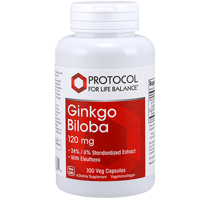 Ginkgo Biloba 120mg (100 capsules)