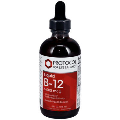 Vitamin B-12 Liquid 5000mcg (118 Milliliters)
