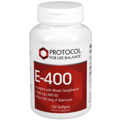 E-400 MT + Selenium (120 Softgels)