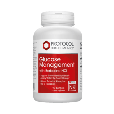 Glucose Management w/ Berberine HCL (90 Softgel Capsules)