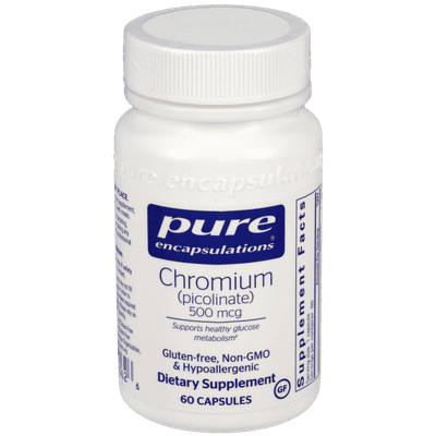 Chromium (Picolinate) 500mcg (60 capsules)