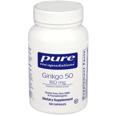 Ginkgo 50 160mg (120 capsules)