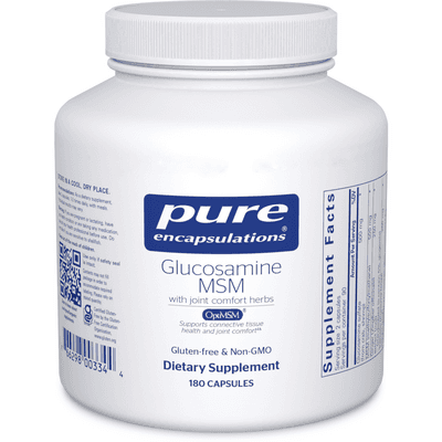 Glucosamine MSM w/joint comfort herbs* (180 capsules)