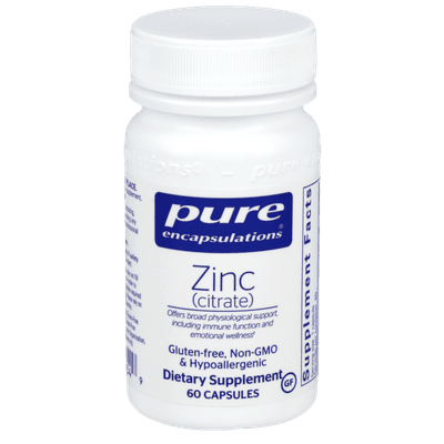 Zinc (Citrate) (60 capsules)
