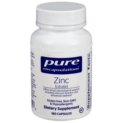 Zinc (Citrate) (180 capsules)