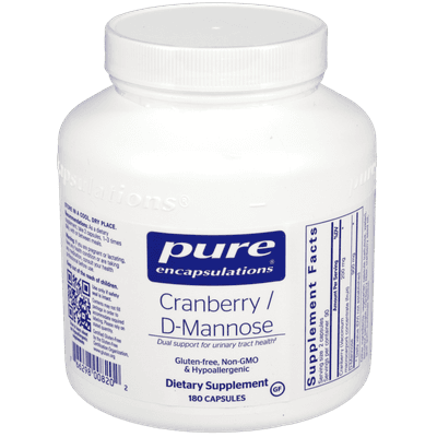 Cranberry/D-Mannose (180 capsules)