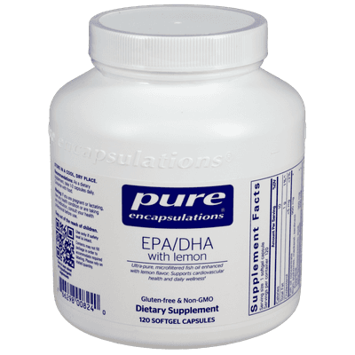 EPA/DHA With Lemon (120 Softgel Capsules)