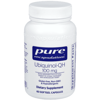 Ubiquinol-QH 100mg (60 Softgel Capsules)
